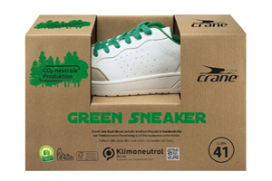 ALDI SUED Sneaker Karton vorne - Climate neutrality: No easy answers