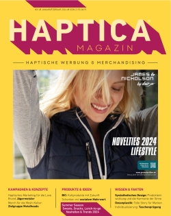 hmcover02 - First issue of HAPTICA® Magazin published