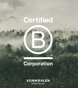 vonmaehlen BCopr logo - Vonmählen is B-Corp-certified