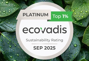 Socialmedia Ecovadis - Toppoint again receives Platinum from EcoVadis