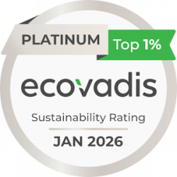 ecovadis platinum medal 250x250 - Geiger: Global EcoVadis Platinum rating