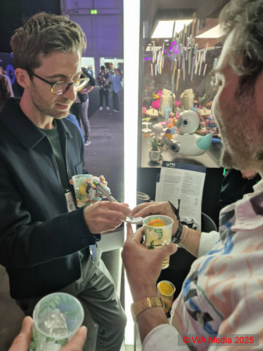 OMR25 Gallery 38 DCE - The Hapticologist makes statement at the OMR